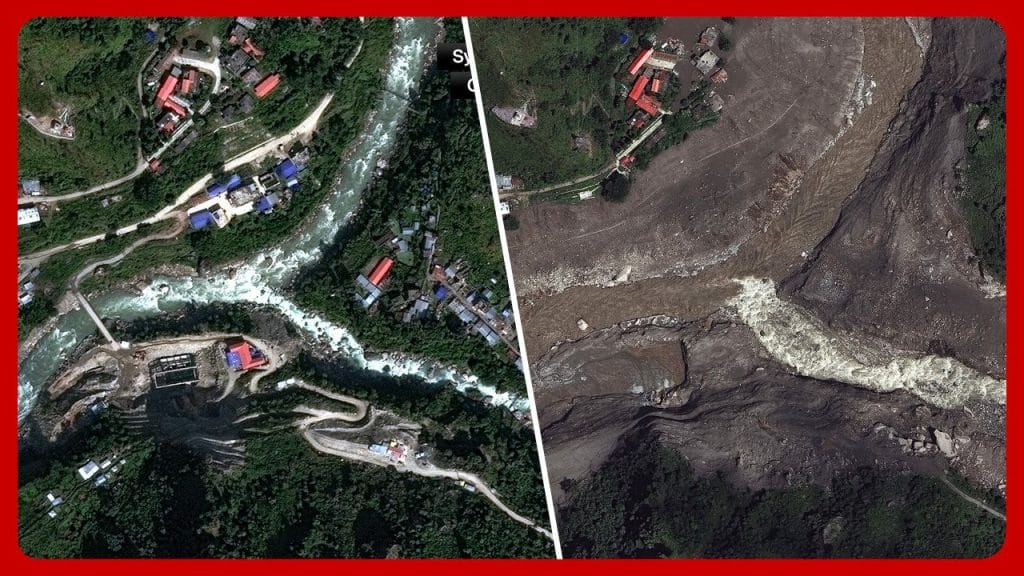 Bhotekoshi flood