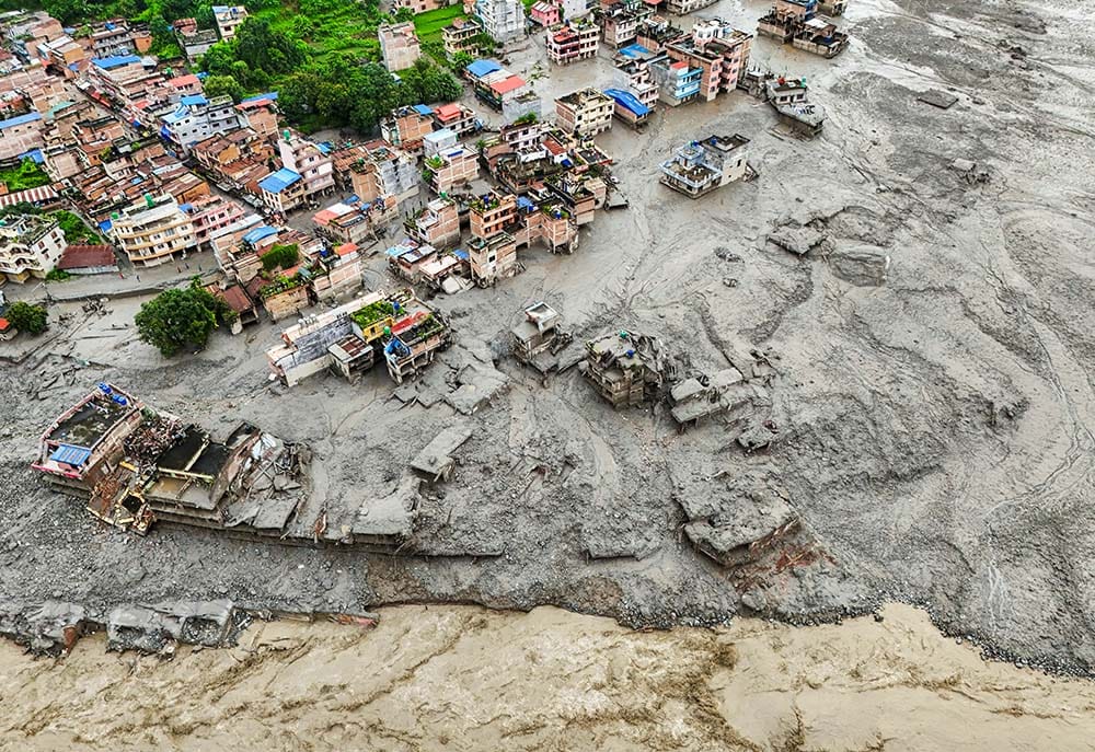 Bhotekoshi flood