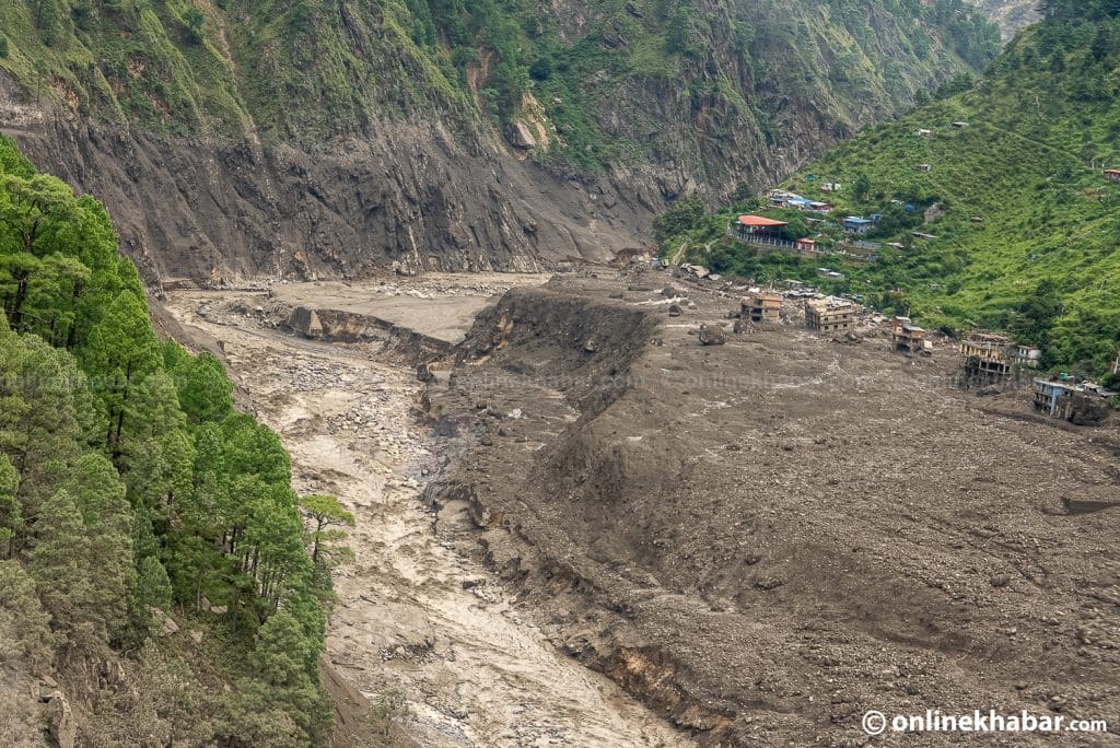 Bhotekoshi flood
